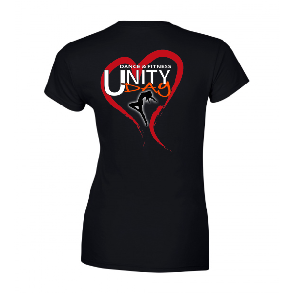 UD maglia donna black 600x600 - UNITY DAY | T-SHIRT DONNA NERA