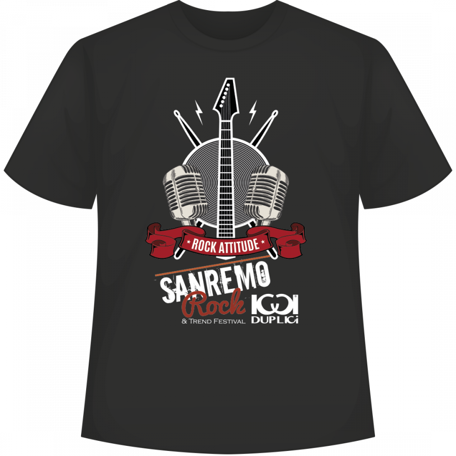 T-SHIRT SANREMO ROCK FINALISTI