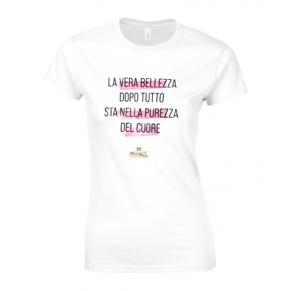 MISS ARTE MODA ITALY | T-SHIRT DONNA BIANCA