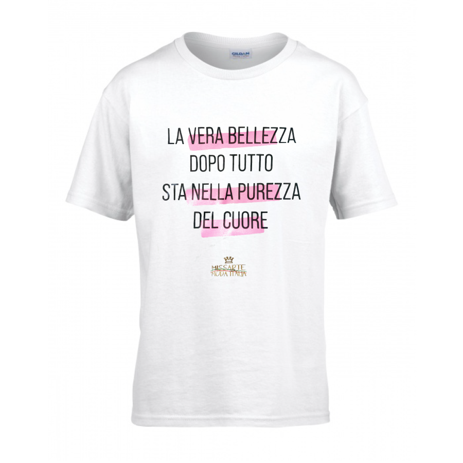 MISS ARTE MODA ITALY | T-SHIRT UOMO BIANCA